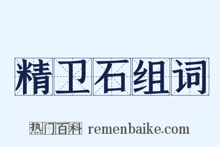 精卫石组词是什么意思的图片